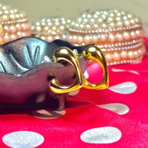 TRENDY GOLD EARRINGS
